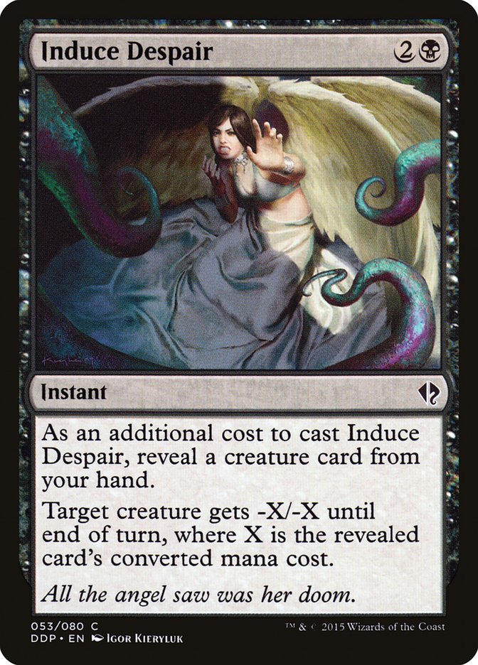 Induce Despair [Duel Decks: Zendikar vs. Eldrazi] | Card Merchant Takapuna