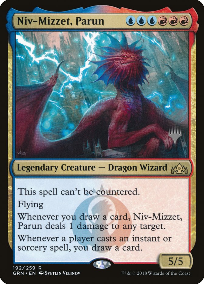 Niv-Mizzet, Parun (Promo Pack) [Guilds of Ravnica Promos] | Card Merchant Takapuna