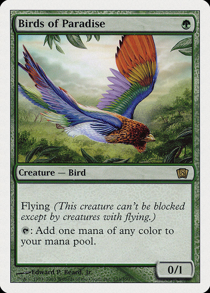 Birds of Paradise [Eighth Edition] | Card Merchant Takapuna