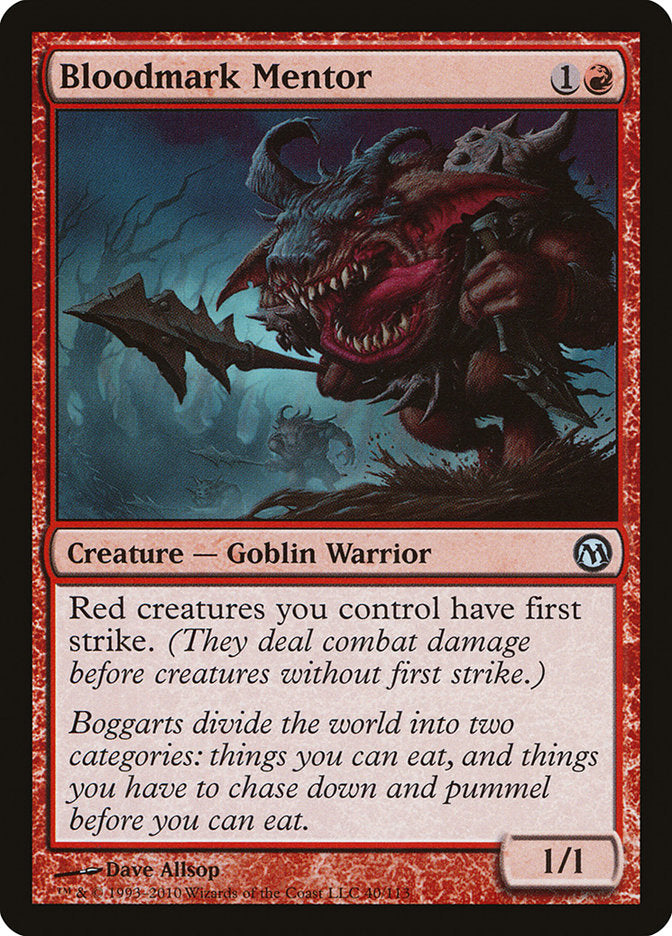 Bloodmark Mentor [Duels of the Planeswalkers] | Card Merchant Takapuna