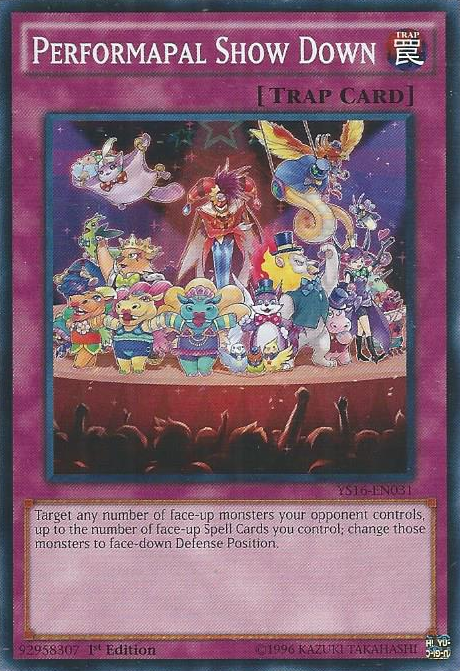 Performapal Show Down [YS16-EN031] Common | Card Merchant Takapuna