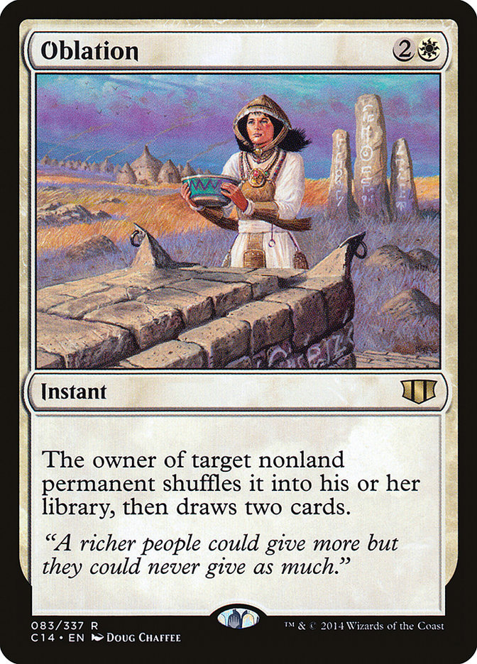 Oblation [Commander 2014] | Card Merchant Takapuna