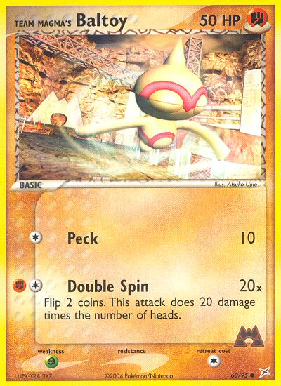 Team Magma's Baltoy (60/95) [EX: Team Magma vs Team Aqua] | Card Merchant Takapuna