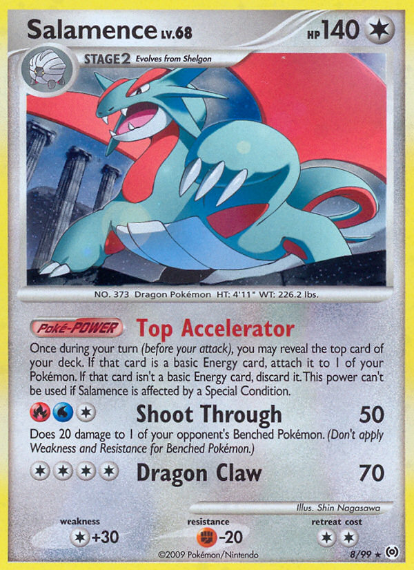 Salamence (8/99) [Platinum: Arceus] | Card Merchant Takapuna