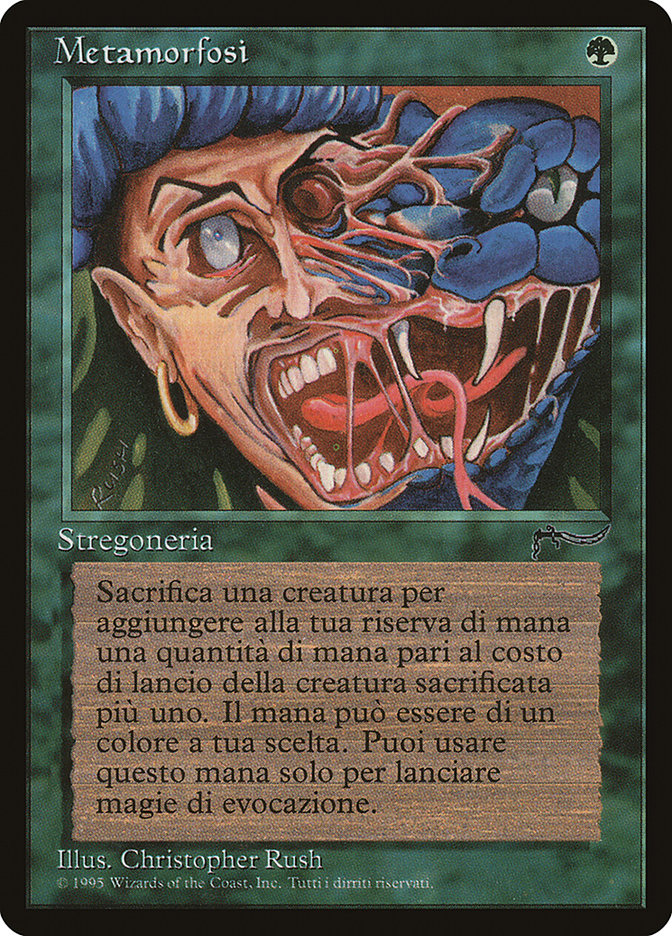 Metamorphosis (Italian) - "Metamorfosi" [Rinascimento] | Card Merchant Takapuna