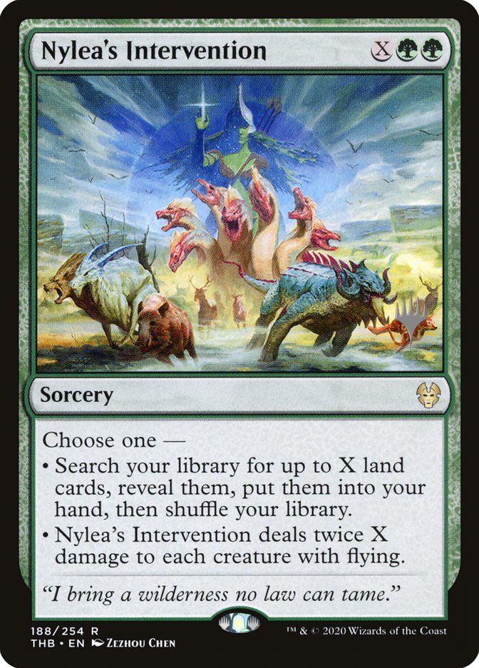 Nylea's Intervention (Promo Pack) [Theros Beyond Death Promos] | Card Merchant Takapuna