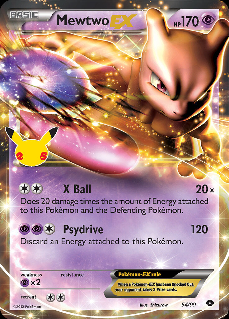 Mewtwo EX (54/99) [Celebrations: 25th Anniversary - Classic Collection] | Card Merchant Takapuna