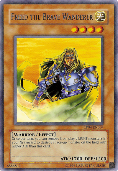 Freed the Brave Wanderer [CP04-EN007] Rare | Card Merchant Takapuna