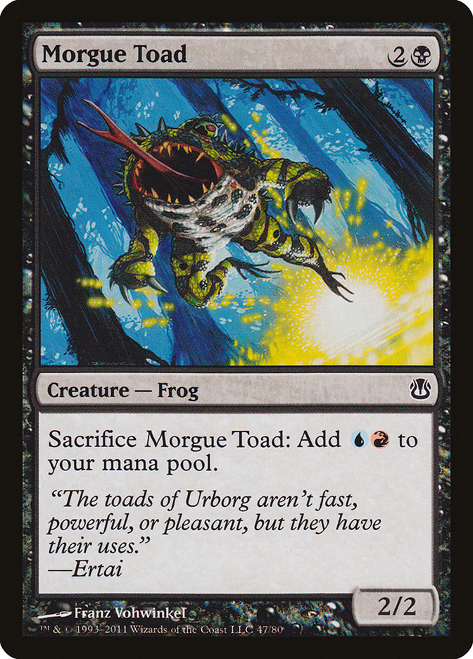 Morgue Toad [Duel Decks: Ajani vs. Nicol Bolas] | Card Merchant Takapuna