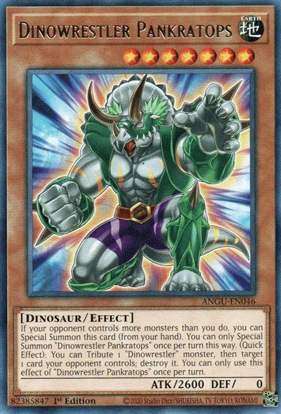 Dinowrestler Pankratops (Rare) [ANGU-EN046] Rare | Card Merchant Takapuna