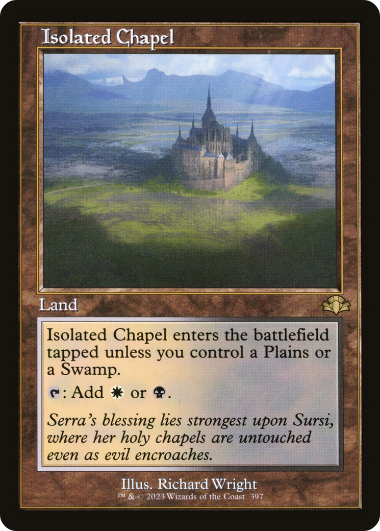 Isolated Chapel (Retro) [Dominaria Remastered] | Card Merchant Takapuna