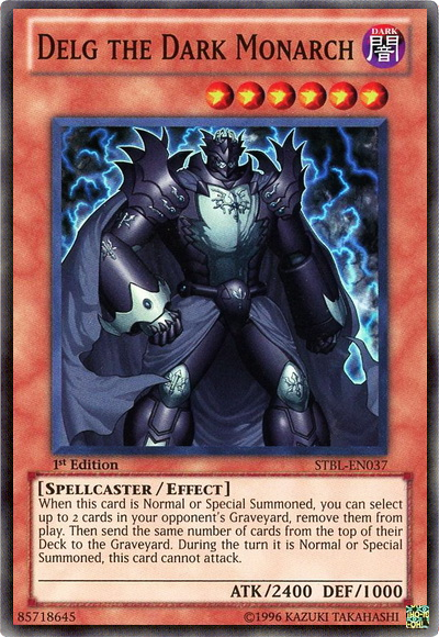 Delg the Dark Monarch [STBL-EN037] Super Rare | Card Merchant Takapuna