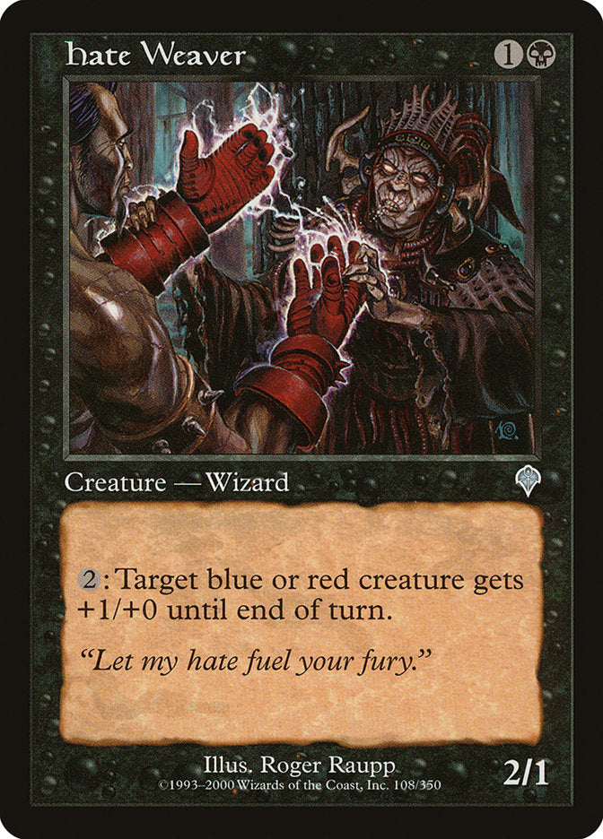 Hate Weaver [Invasion] | Card Merchant Takapuna