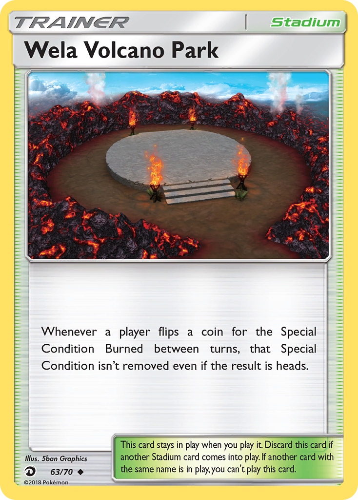 Wela Volcano Park (63/70) [Sun & Moon: Dragon Majesty] | Card Merchant Takapuna