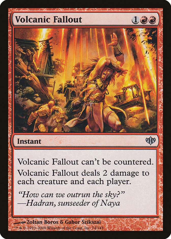 Volcanic Fallout [Conflux] | Card Merchant Takapuna