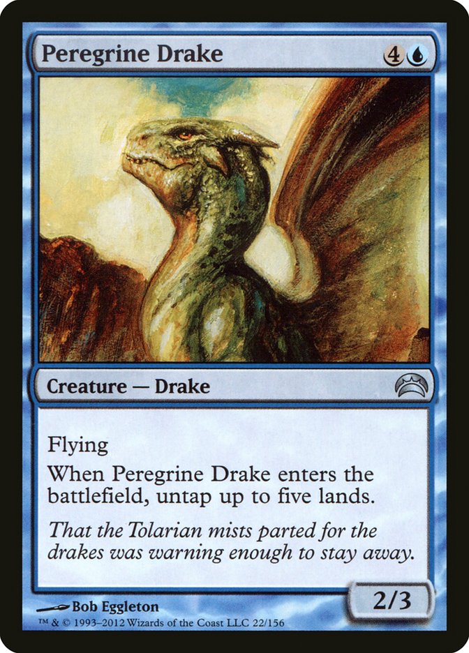 Peregrine Drake [Planechase 2012] | Card Merchant Takapuna