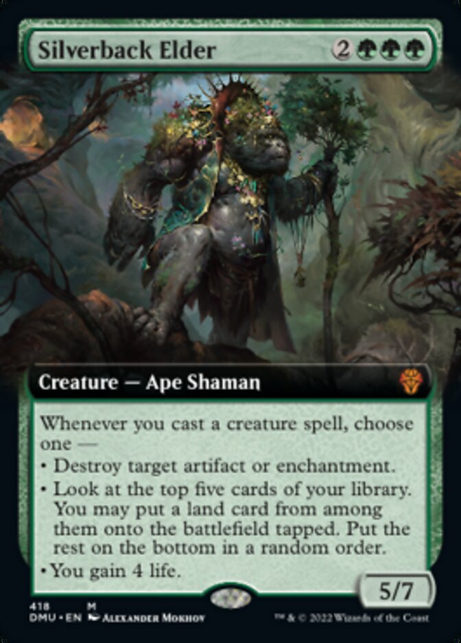 Silverback Elder (Extended Art) [Dominaria United] | Card Merchant Takapuna