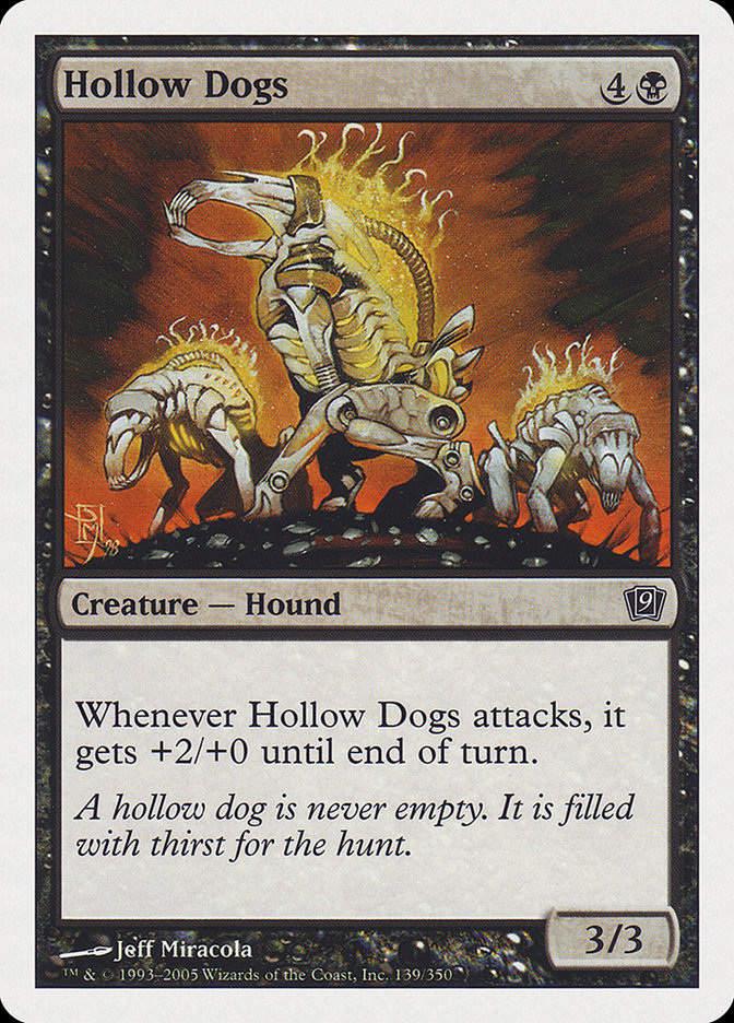 Hollow Dogs [Ninth Edition] | Card Merchant Takapuna