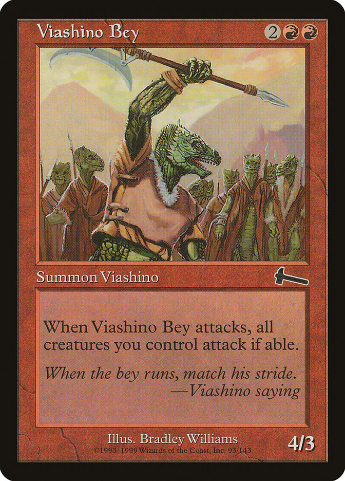 Viashino Bey [Urza's Legacy] | Card Merchant Takapuna