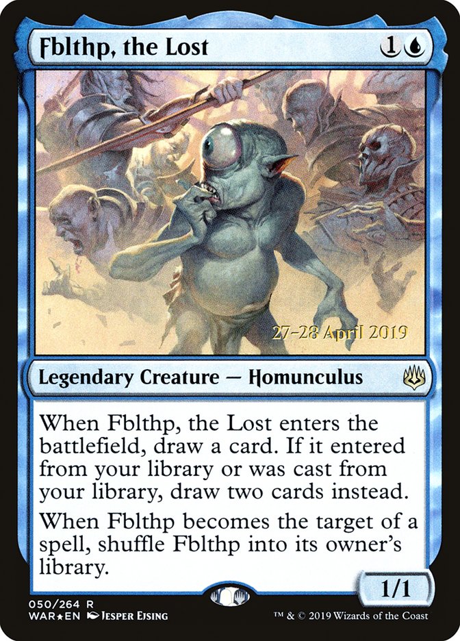 Fblthp, the Lost [War of the Spark Prerelease Promos] | Card Merchant Takapuna