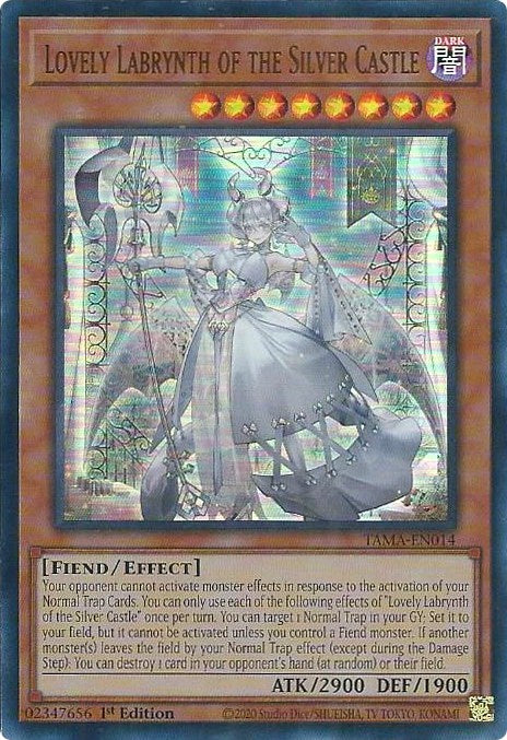 Lovely Labrynth of the Silver Castle [TAMA-EN014] Ultra Rare | Card Merchant Takapuna