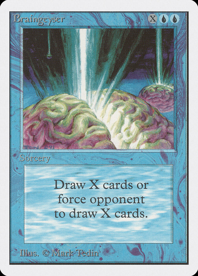 Braingeyser [Unlimited Edition] | Card Merchant Takapuna