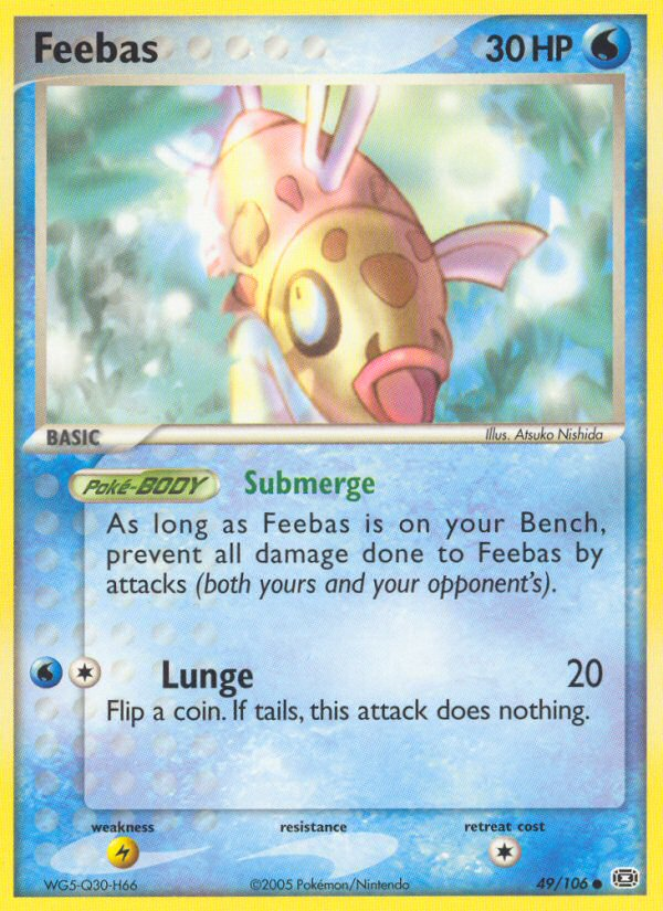 Feebas (49/106) [EX: Emerald] | Card Merchant Takapuna