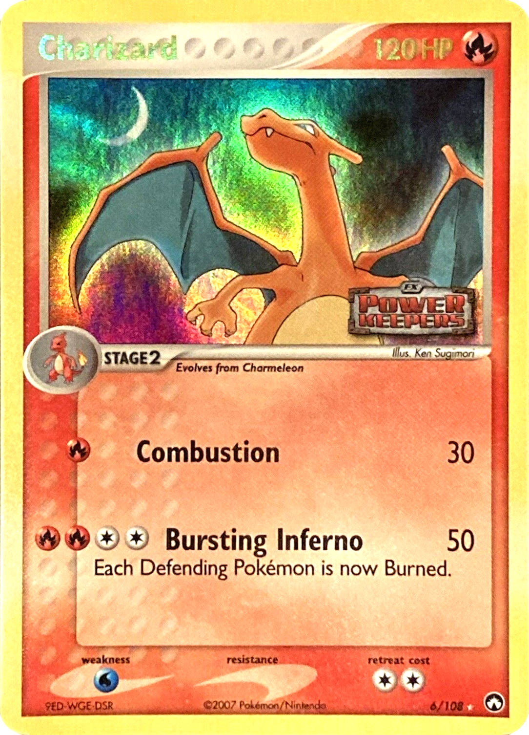 Charizard (6/108) (Stamped) [EX: Power Keepers] | Card Merchant Takapuna