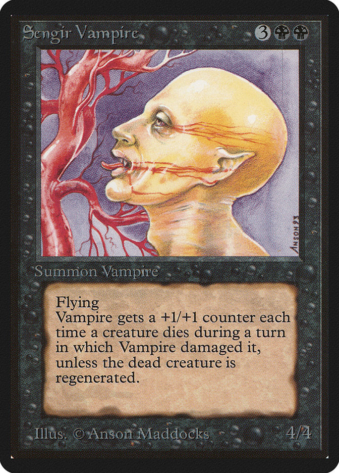 Sengir Vampire [Beta Edition] | Card Merchant Takapuna