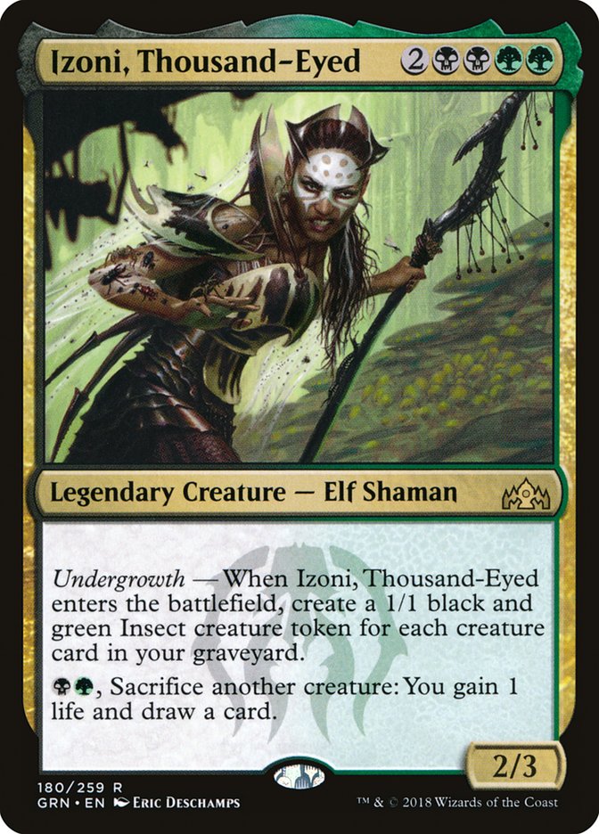 Izoni, Thousand-Eyed [Guilds of Ravnica] | Card Merchant Takapuna