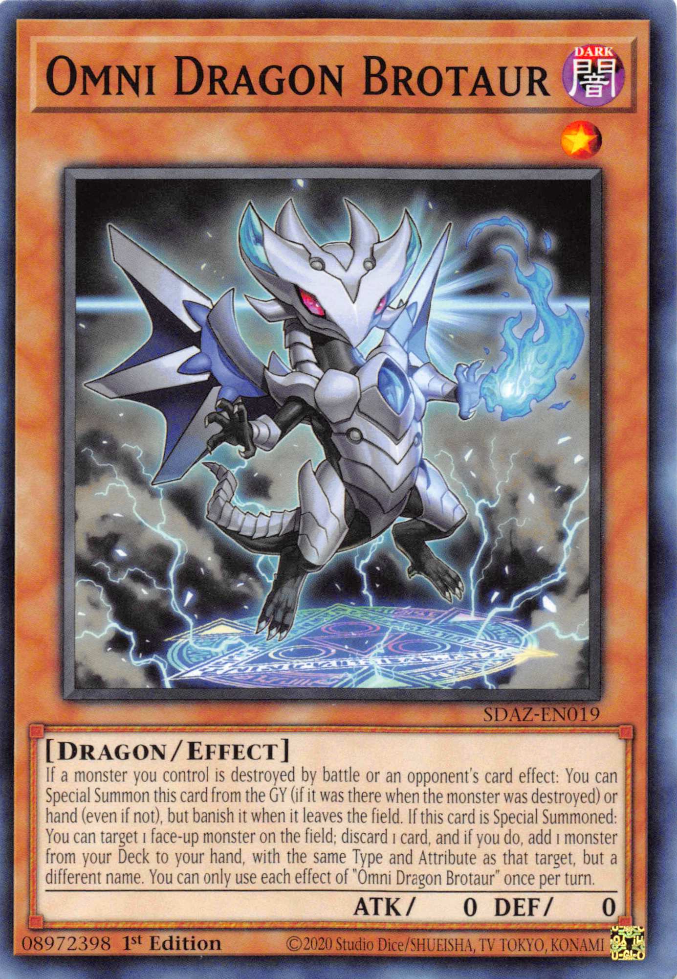 Omni Dragon Brotaur [SDAZ-EN019] Common | Card Merchant Takapuna