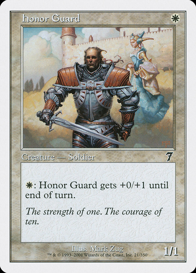 Honor Guard [Seventh Edition] | Card Merchant Takapuna