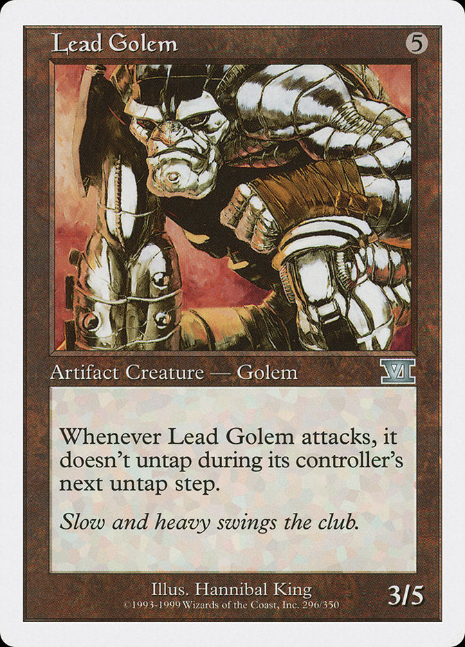 Lead Golem [Classic Sixth Edition] | Card Merchant Takapuna