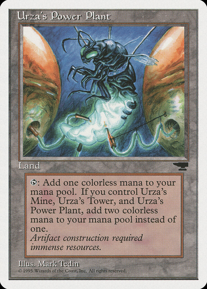 Urza's Power Plant (Insect) [Chronicles] | Card Merchant Takapuna