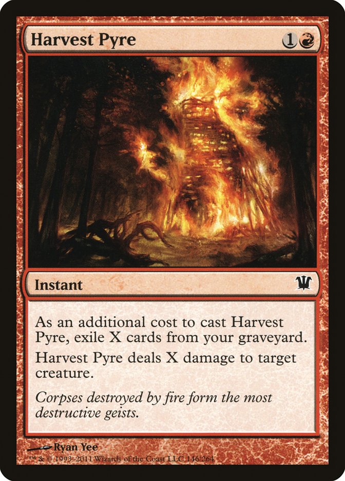 Harvest Pyre [Innistrad] | Card Merchant Takapuna