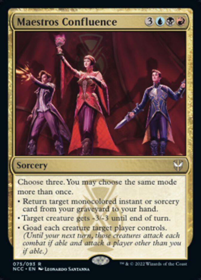 Maestros Confluence [Streets of New Capenna Commander] | Card Merchant Takapuna