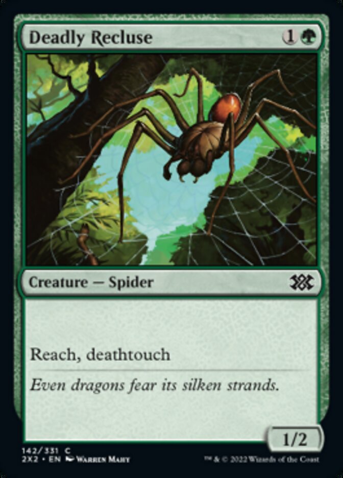 Deadly Recluse [Double Masters 2022] | Card Merchant Takapuna