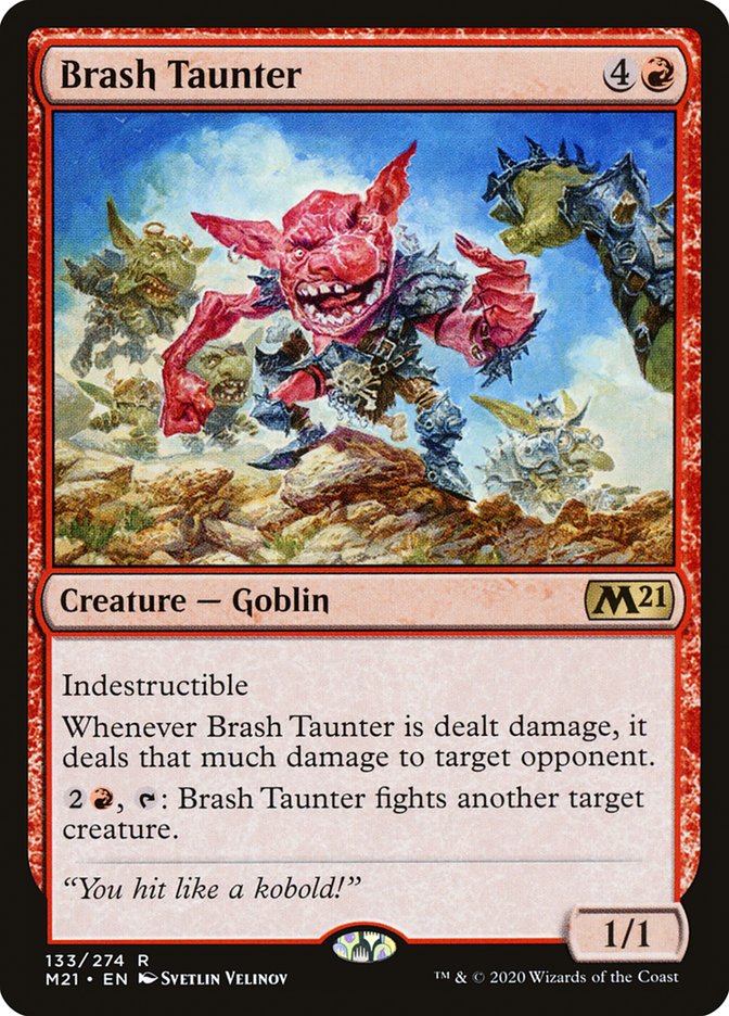 Brash Taunter [Core Set 2021] | Card Merchant Takapuna