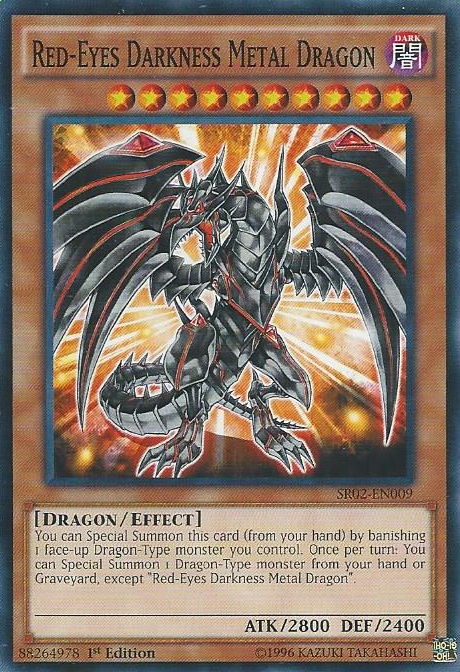 Red-Eyes Darkness Metal Dragon [SR02-EN009] Common | Card Merchant Takapuna