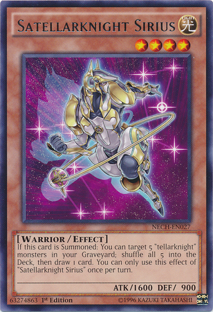 Satellarknight Sirius [NECH-EN027] Rare | Card Merchant Takapuna