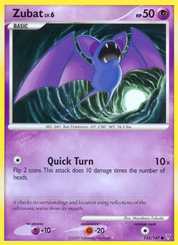 Zubat (133/147) [Platinum: Supreme Victors] | Card Merchant Takapuna