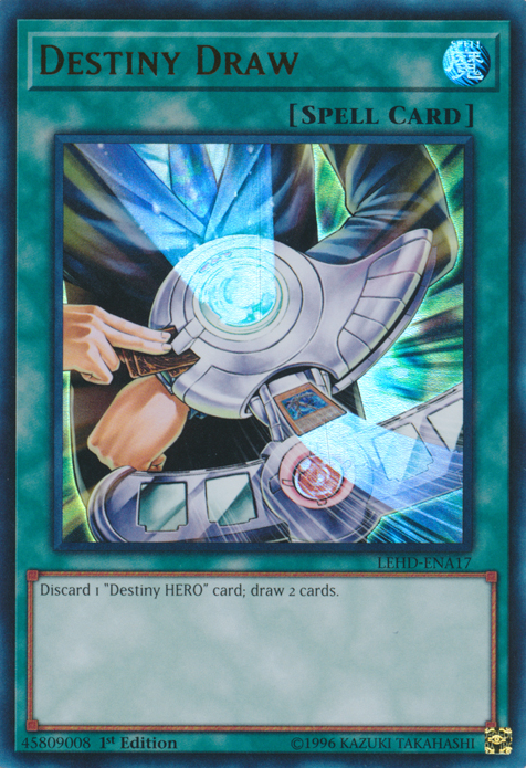 Destiny Draw [LEHD-ENA17] Ultra Rare | Card Merchant Takapuna