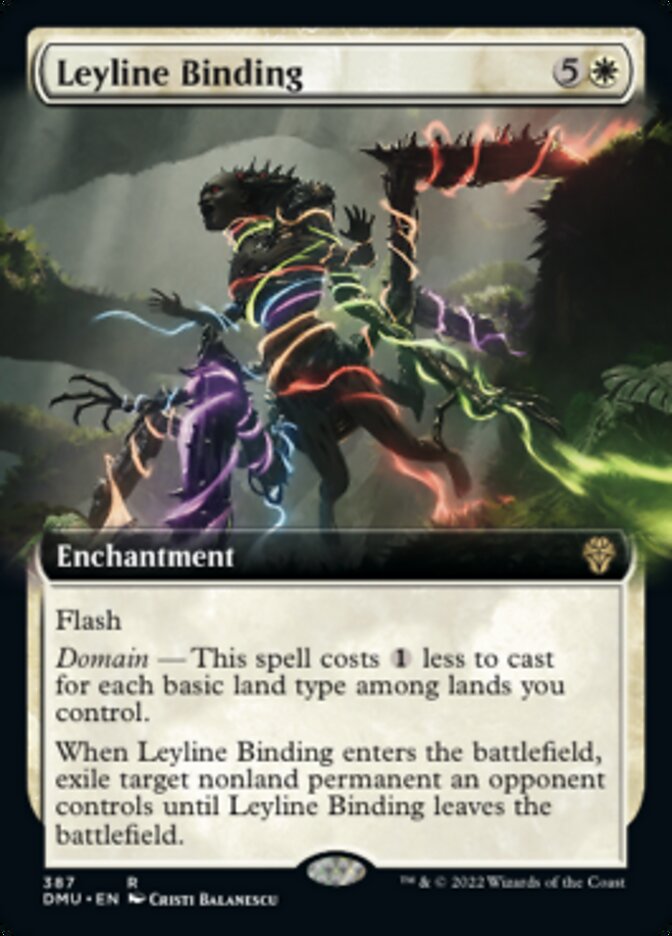 Leyline Binding (Extended Art) [Dominaria United] | Card Merchant Takapuna