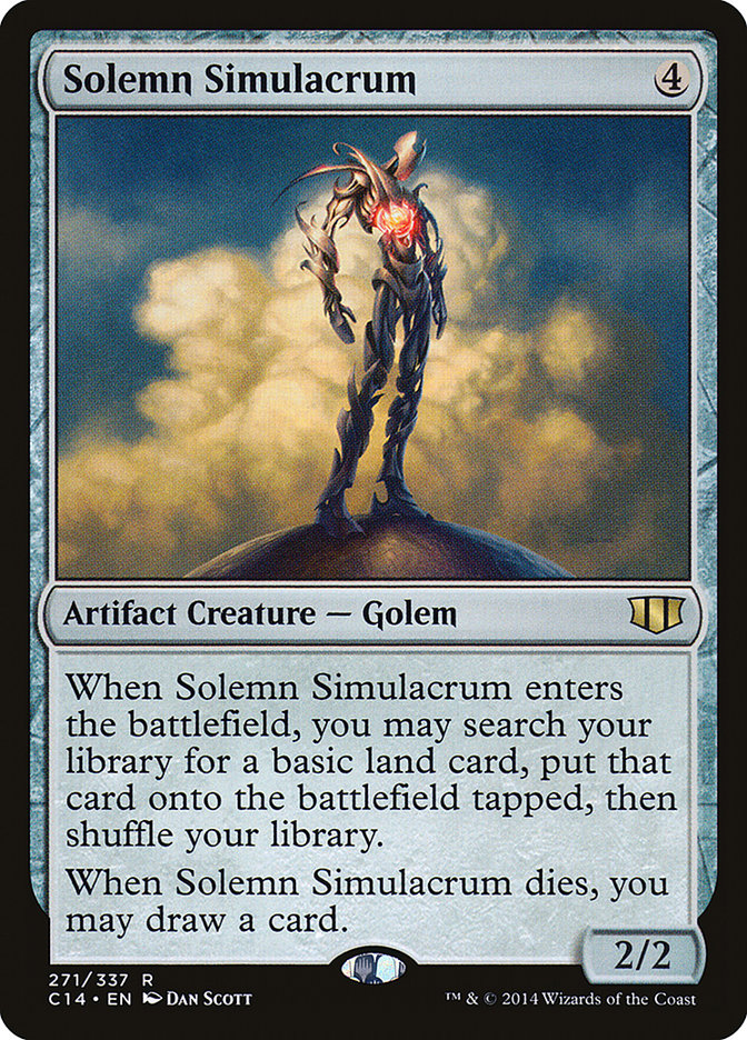 Solemn Simulacrum [Commander 2014] | Card Merchant Takapuna