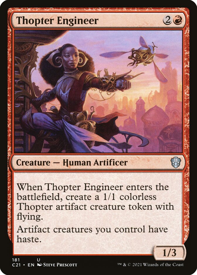 Thopter Engineer [Commander 2021] | Card Merchant Takapuna