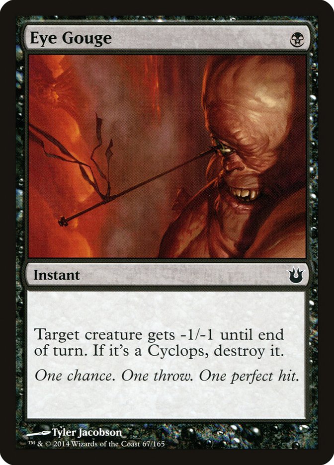 Eye Gouge [Born of the Gods] | Card Merchant Takapuna