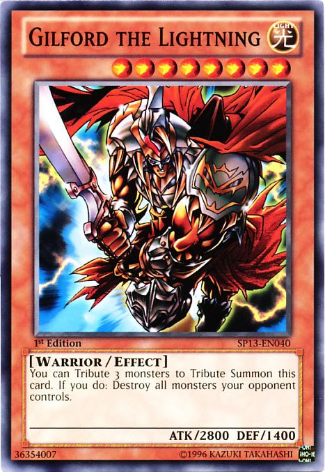 Gilford the Lightning [SP13-EN040] Common | Card Merchant Takapuna