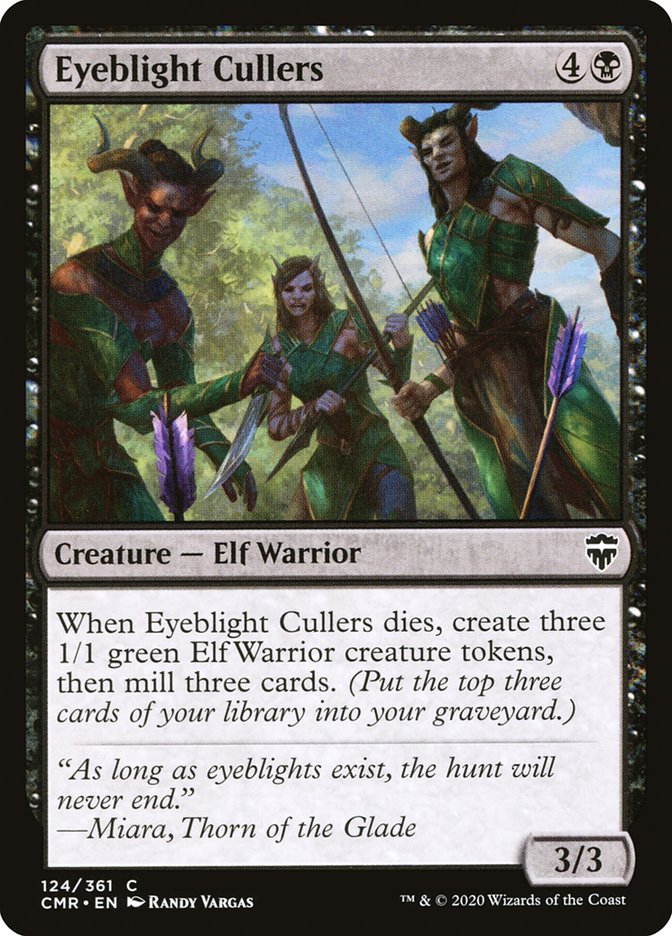 Eyeblight Cullers [Commander Legends] | Card Merchant Takapuna