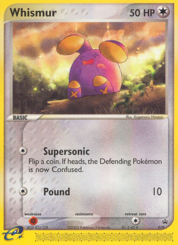 Whismur (019) [Nintendo: Black Star Promos] | Card Merchant Takapuna