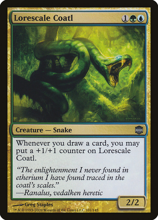 Lorescale Coatl [Alara Reborn] | Card Merchant Takapuna